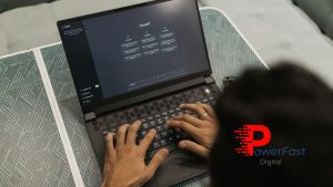 ChatGPT for small business owner working on laptop to save time and increase productivity